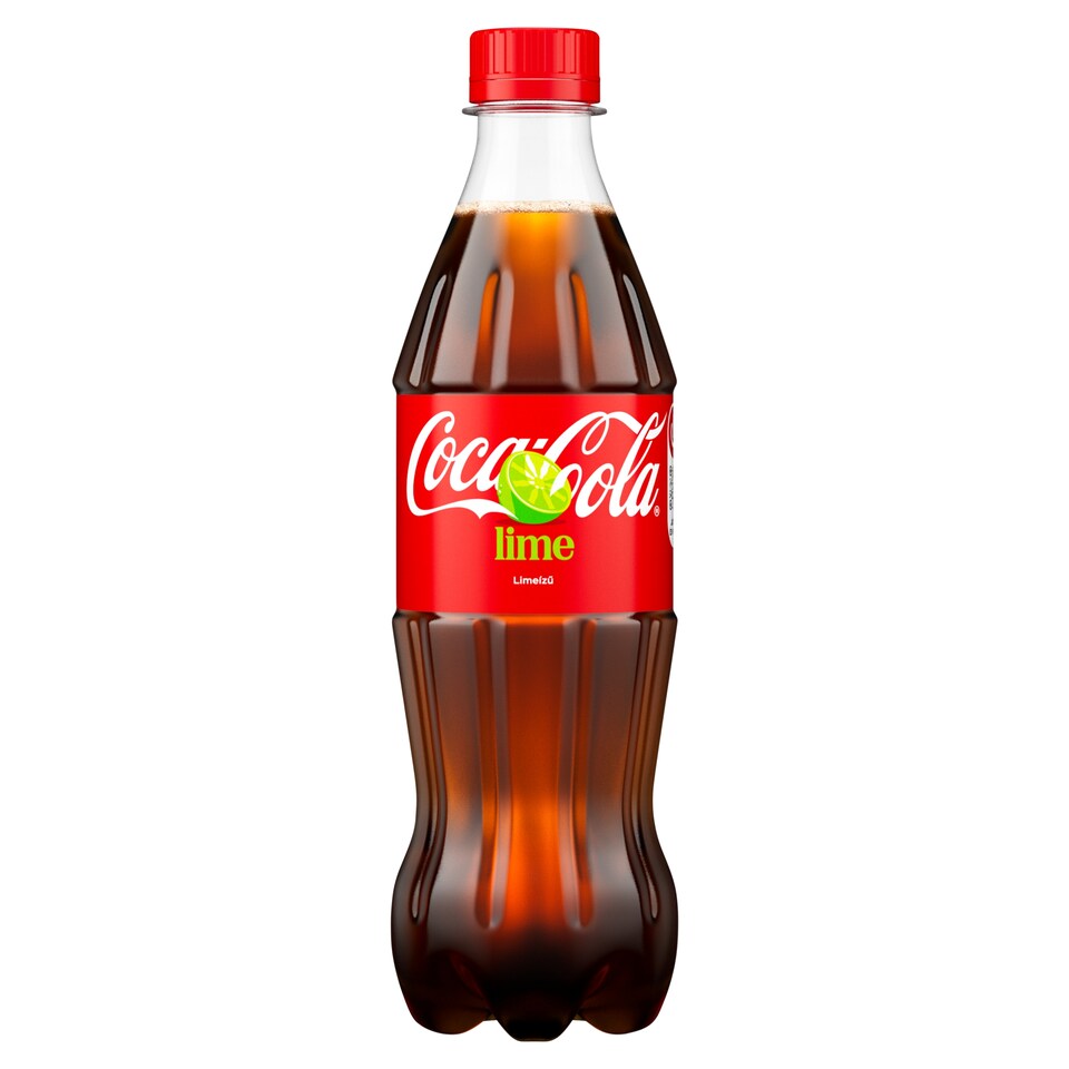 Coca-Cola Lime cola- és limeízű szénsavas üdítőital 500 ml