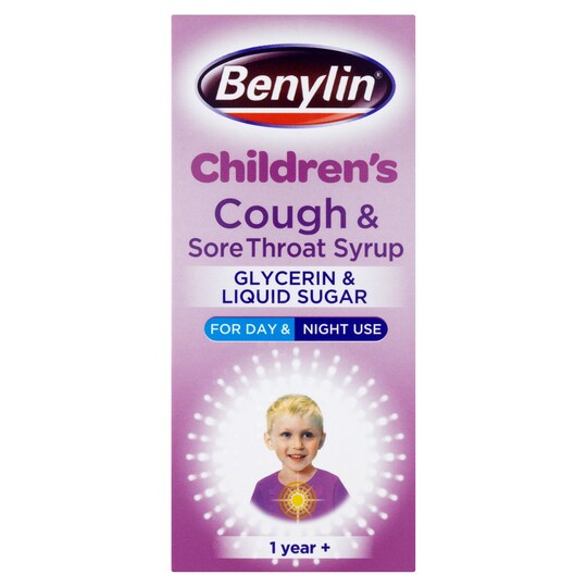 Cough Syrup For Kids >> Benylin Kids Dry Cough Sore Throat 125ml Cough Syrup For Kids >> Benylin Kids Dry Cough Sore Throat 125ml