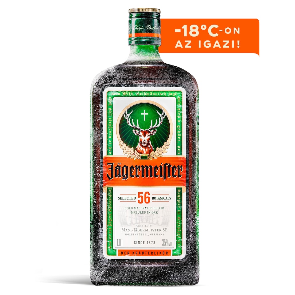 Jägermeister gyógynövénylikőr 35% 1 l  1. kép