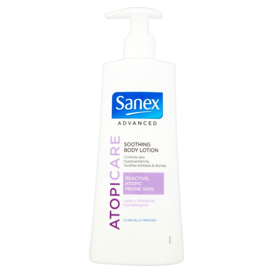 Sanex Advanced Atopicare Body Lotion 400Ml Tesco Groceries