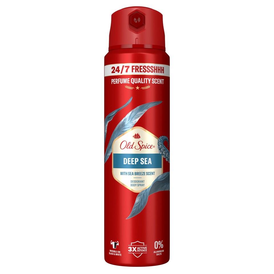 image 1 of Old Spice Deep Sea Men’s Deodorant Body Spray 150ml