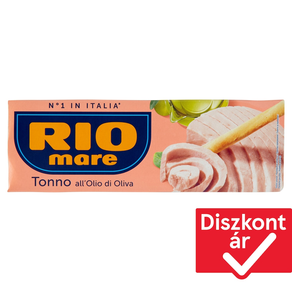 Rio Mare tonhaldarab olívaolajban 3 x 80 g