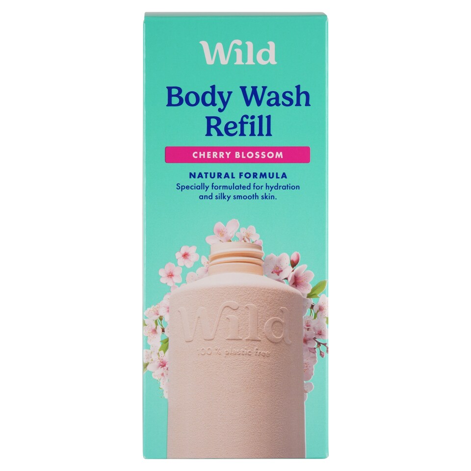 Wild Body Wash Refill Cherry Blossom 300ml