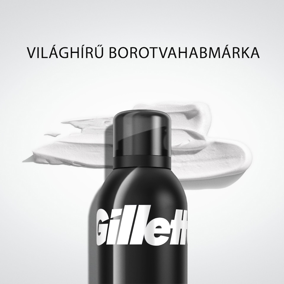image 1 of Gillette Classic Borotvahab Original Illattal, Gyors És Egyszerű Borotválkozás, 200ml