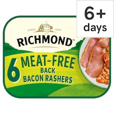 Richmond Meat-Free Back Bacon Rashers 120g