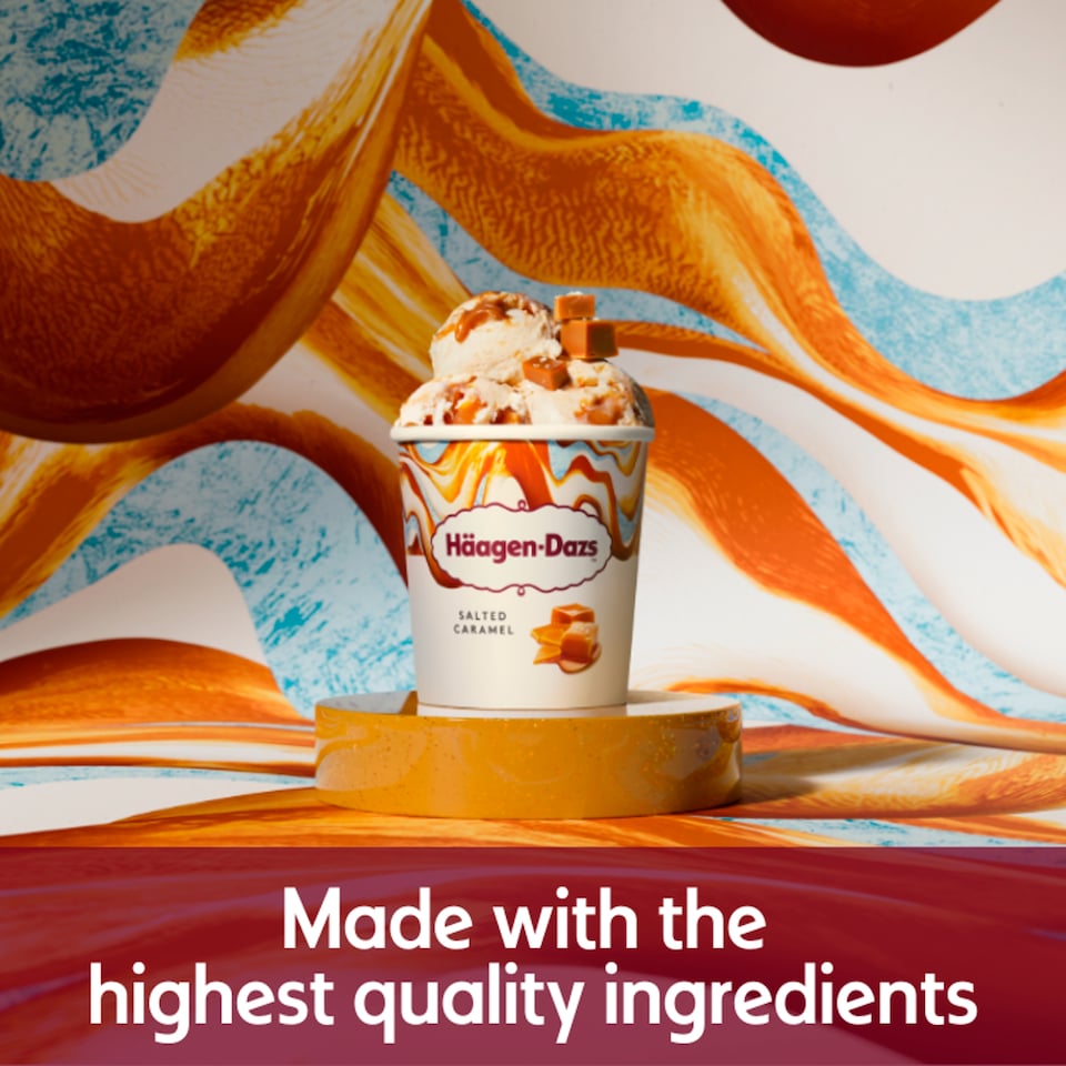 image 1 of Haagen-Dazs Ice Cream - Salted Caramel 460ml