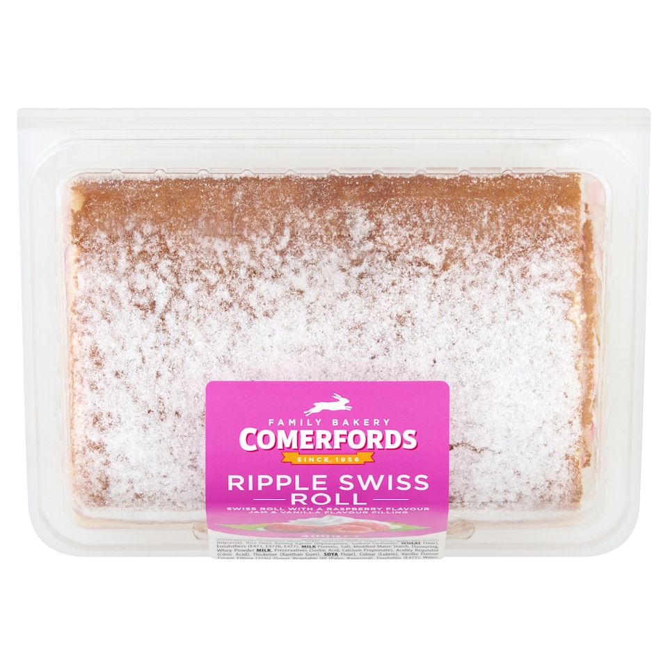 Comerfords Ripple Swiss Roll 400g