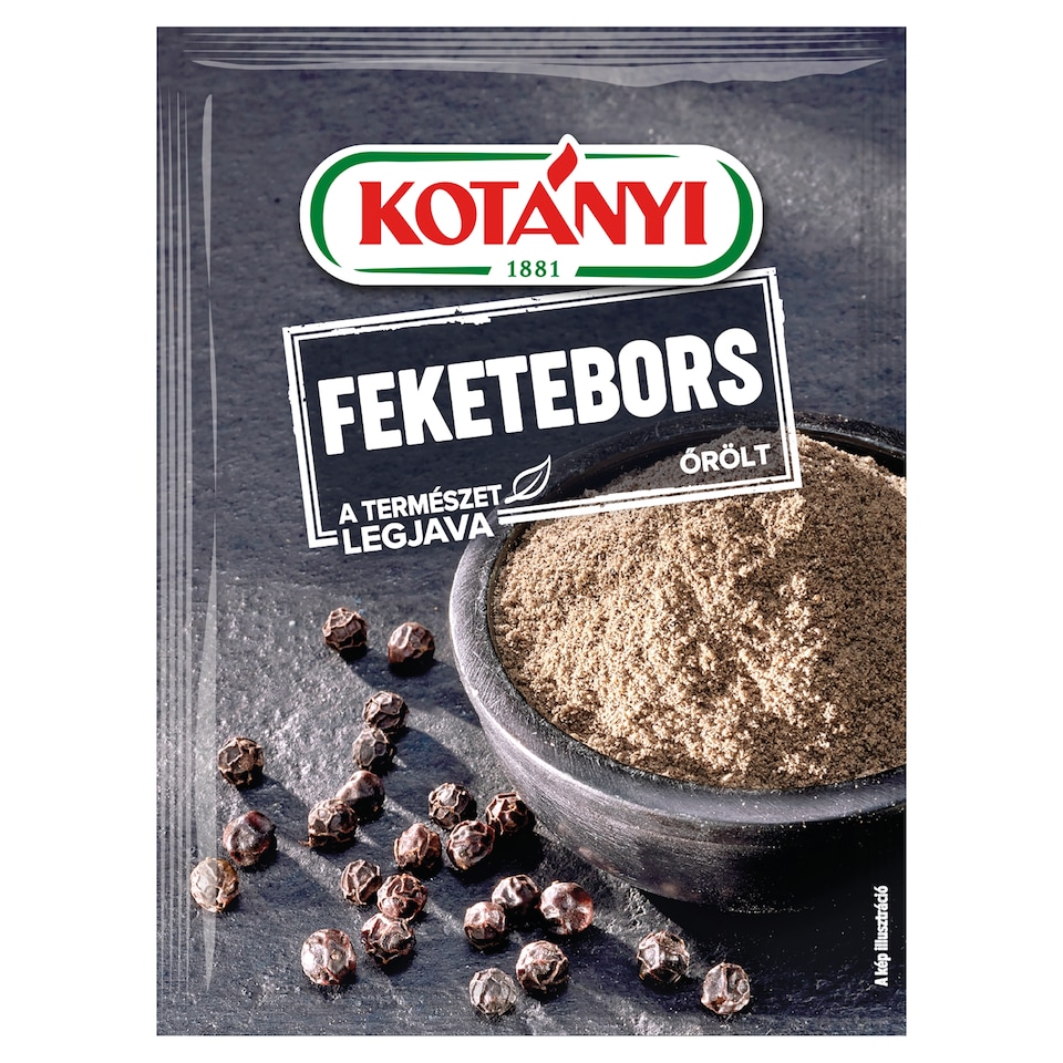 Kotányi őrölt feketebors 20 g