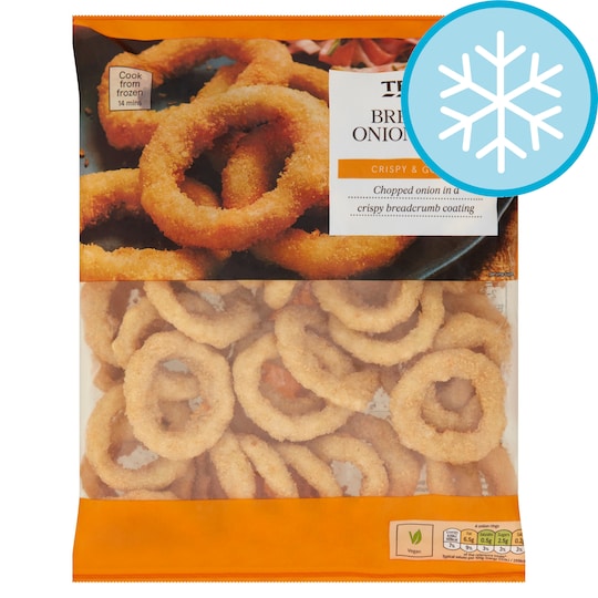 Tesco Breaded Onion Rings 750G Tesco Groceries