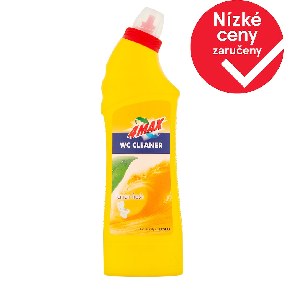 4MAX Lemon Fresh čisticí prostředek na toalety 750ml