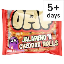 OAF Gluten Free 4 Jalapeno & Cheddar Rolls
