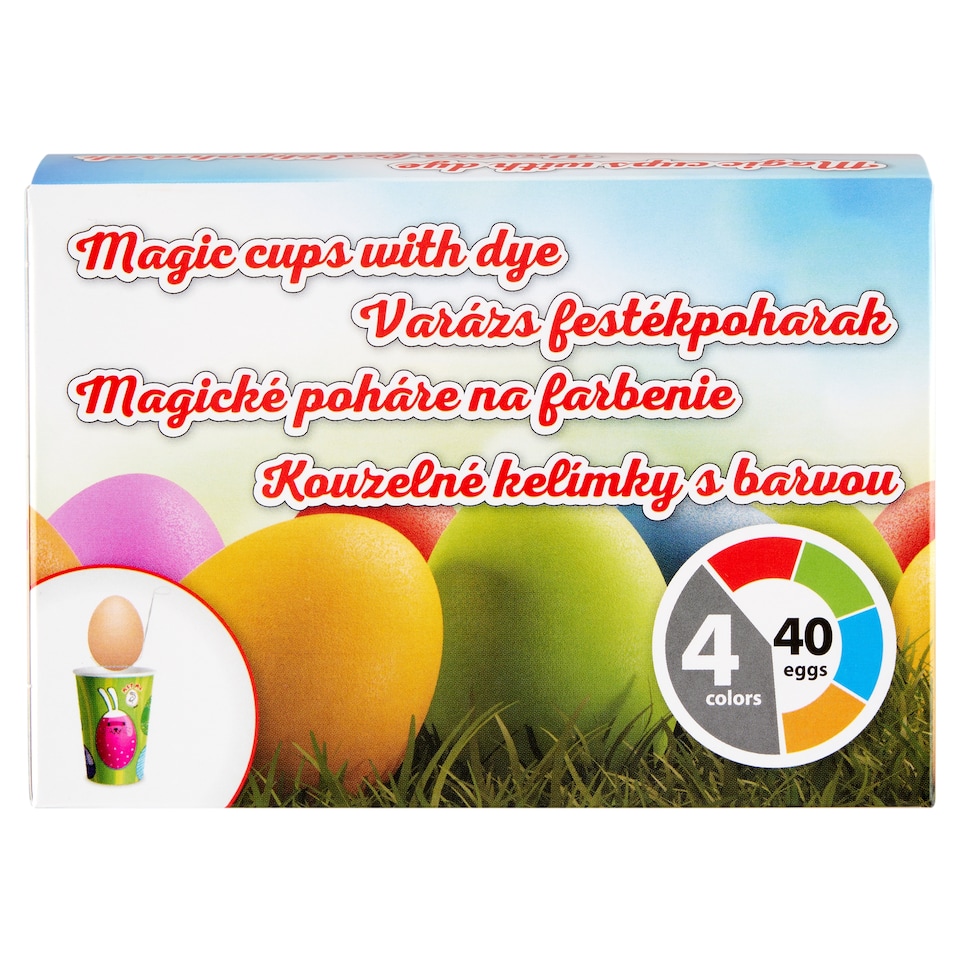 Magic Cups with Dye
