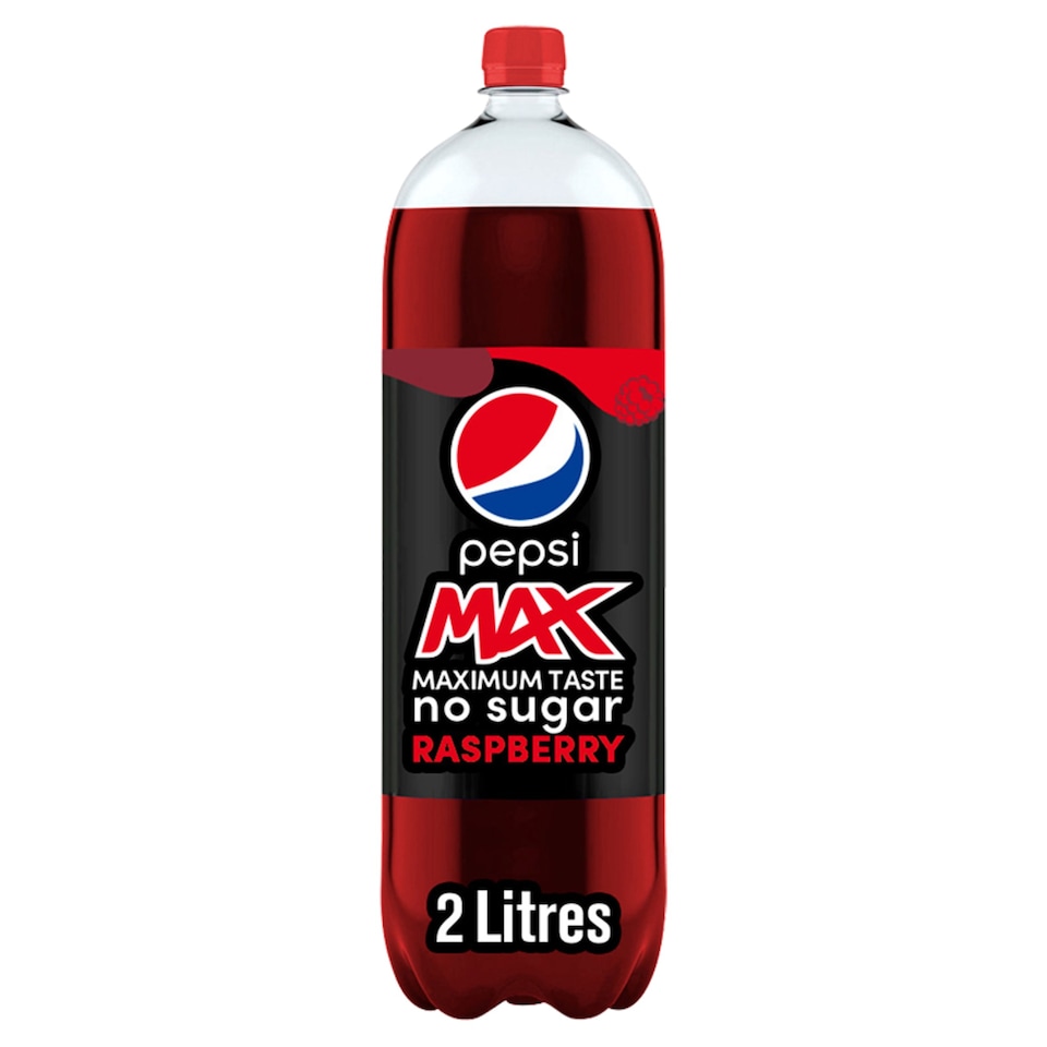 image 1 of Pepsi Max Raspberry No Sugar Cola Bottle 2L