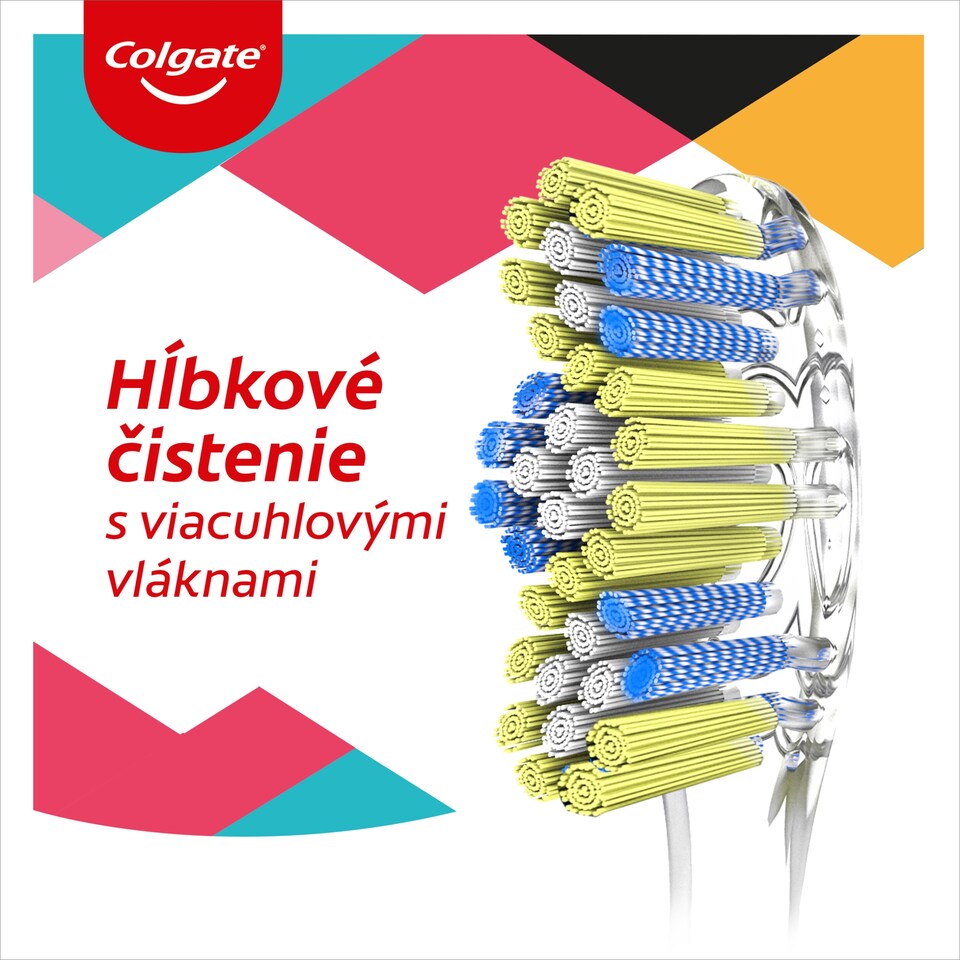 image 1 of Colgate Twister Design Edition Toothbrush 4-pack
