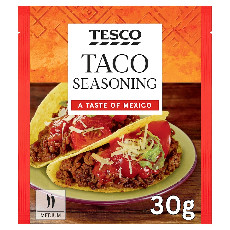 Tesco Taco Seasoning 30G