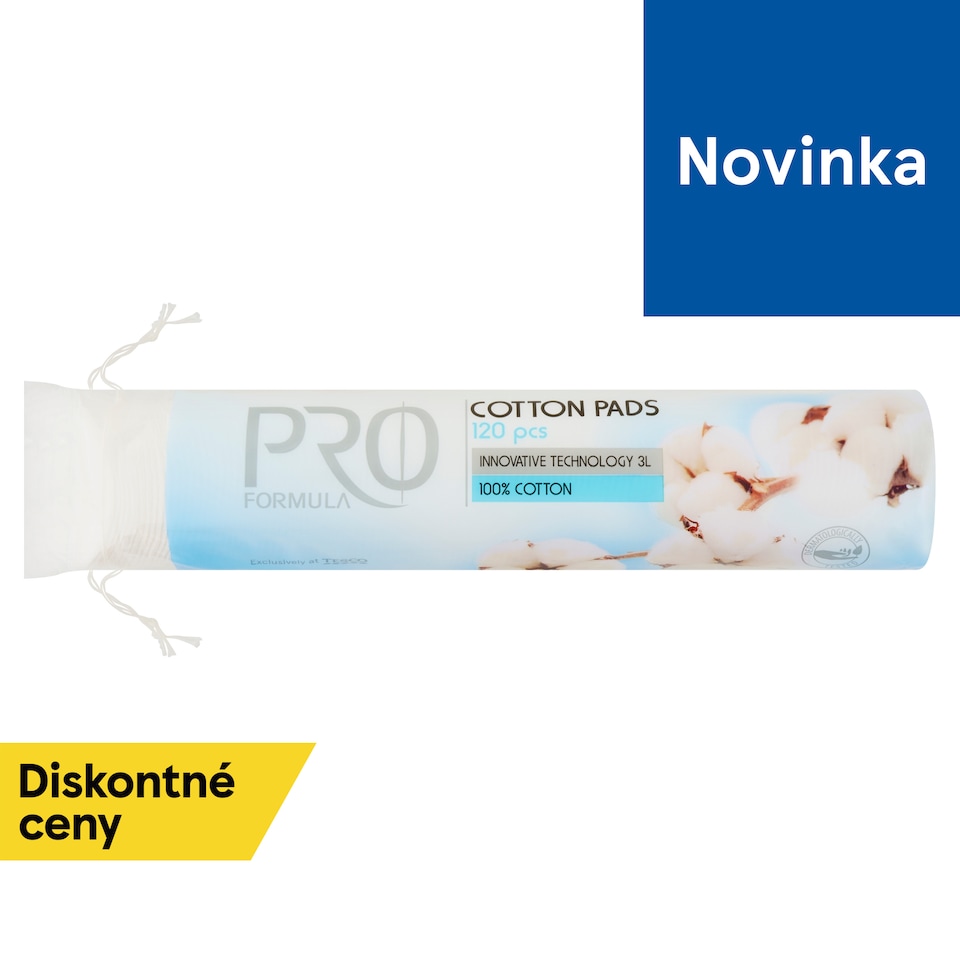 Pro Formula Kozmetické tampóny 3 vrstvové 120 ks