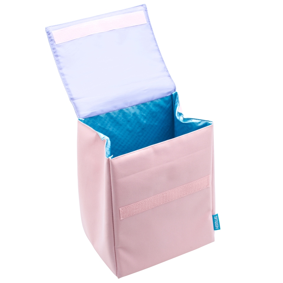 image 1 of Smash Pink and Blue Tent Lunch Bag