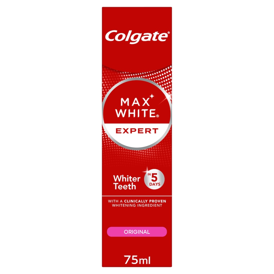 Obrázek 1 pro produkt Colgate Max White Expert Original bělicí zubní pasta 75 ml