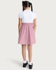 image 3 of F&F School Girls Cotton Rich 2 in 1 Gingham Polo Dress in Red