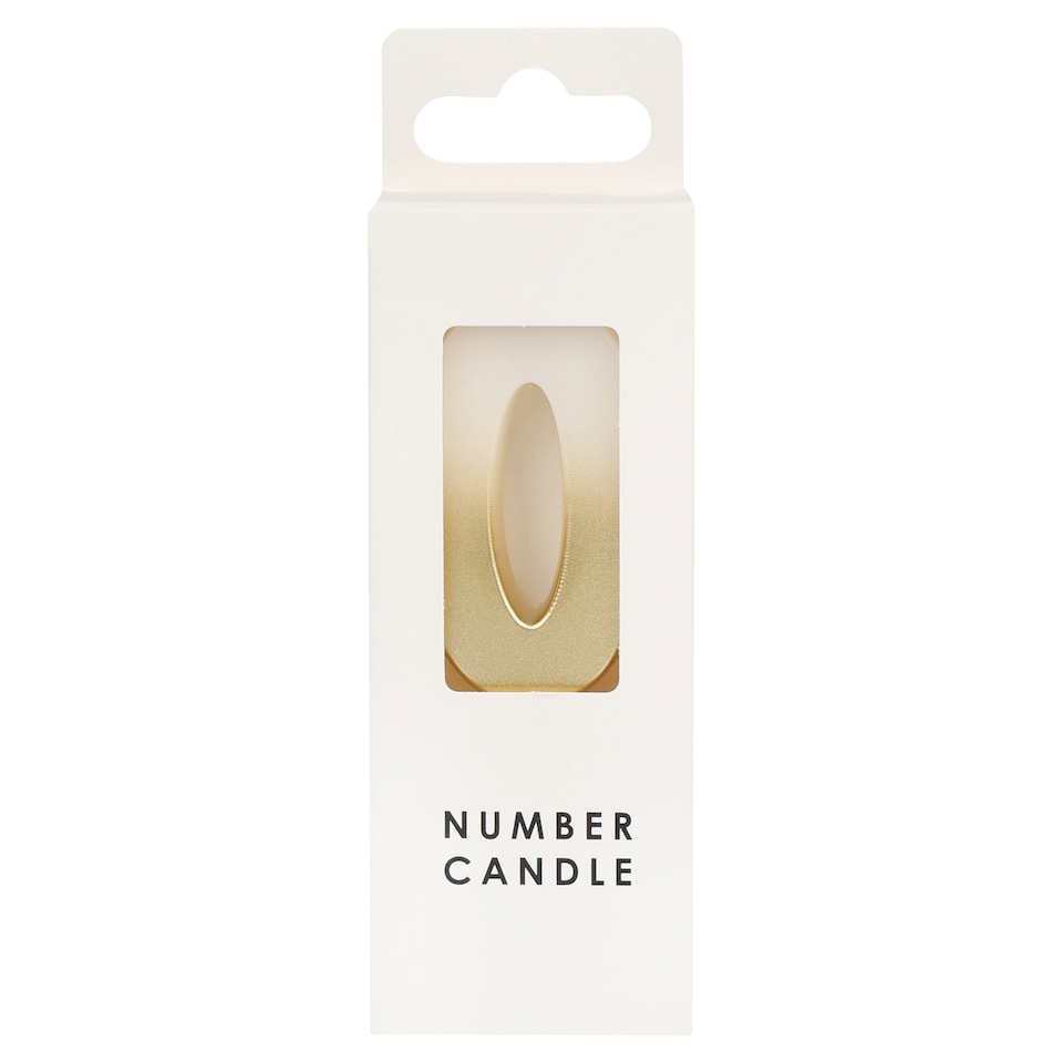 TABLE FUN NUMERICAL CANDLE NO. 0