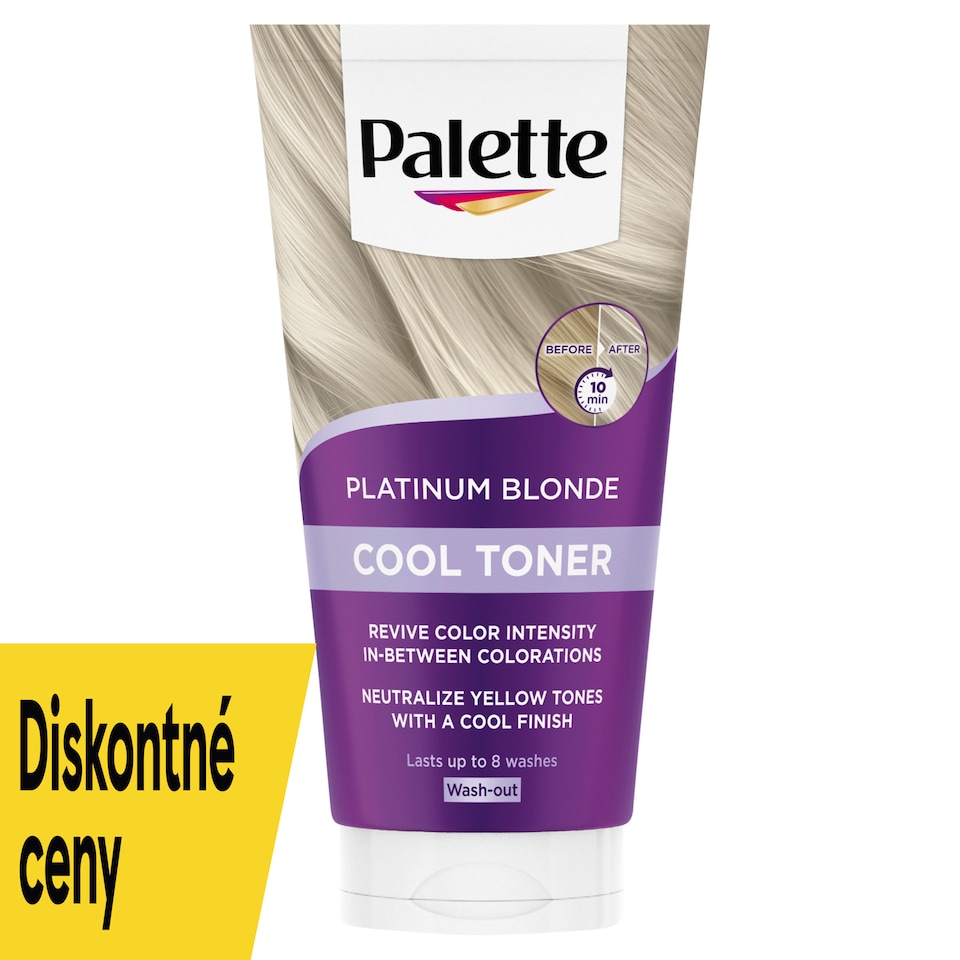 Palette Toner chladná platinová blond 150 ml