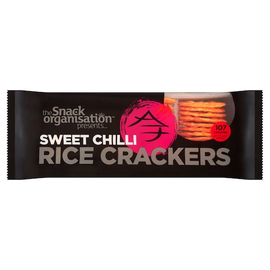 Snack Organisation Sweet Chilli Cracker 100G Tesco Groceries