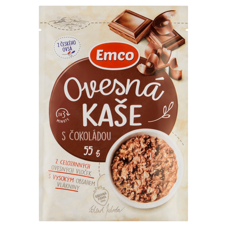 Emco Oat Porridge with Chocolate 55g