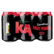 KA Sparkling Fruit Punch Soft Drink 6x330ml