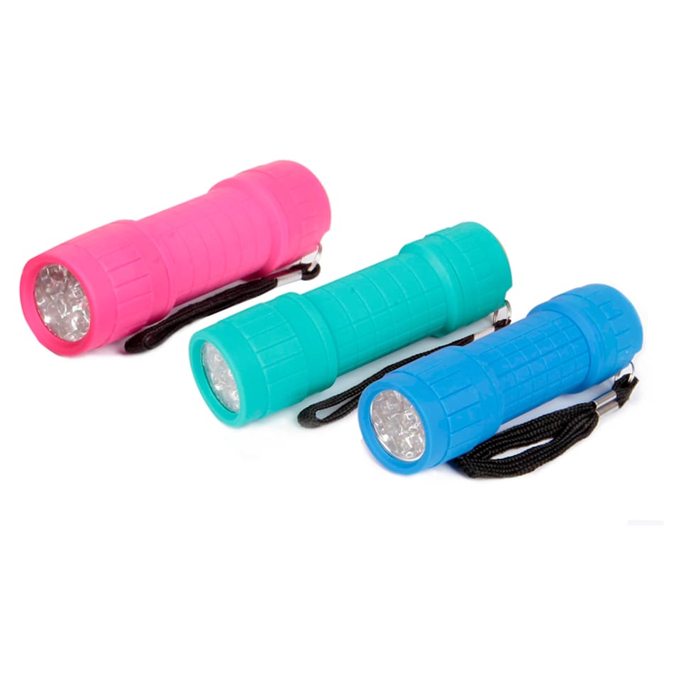 Tesco 9 Led Plastic Mini Torch