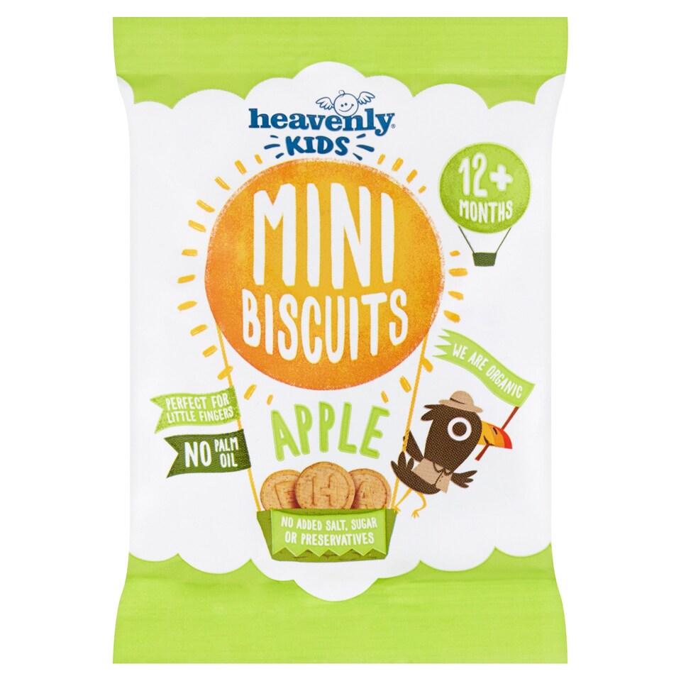image 1 of Heavenly Mini Biscuits Apple 30G