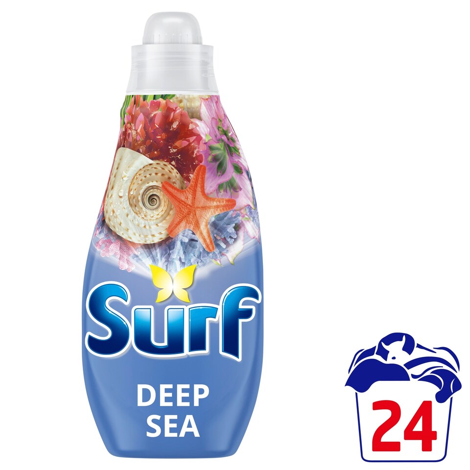 image 1 of Surf Deep Sea Liquid Laundry Detergent 24 Washes 648ml