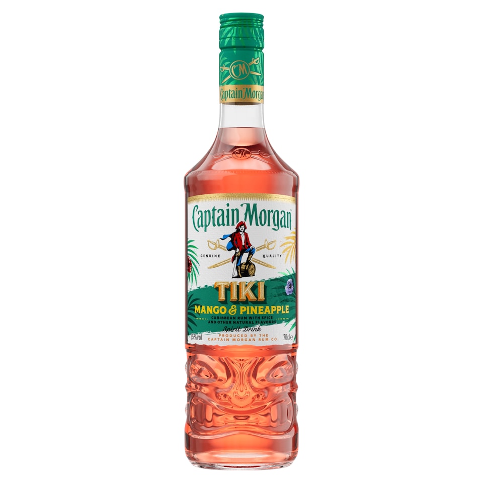 Captain Morgan Tiki mangó és ananász ízű szeszesital 25% 0,7 l