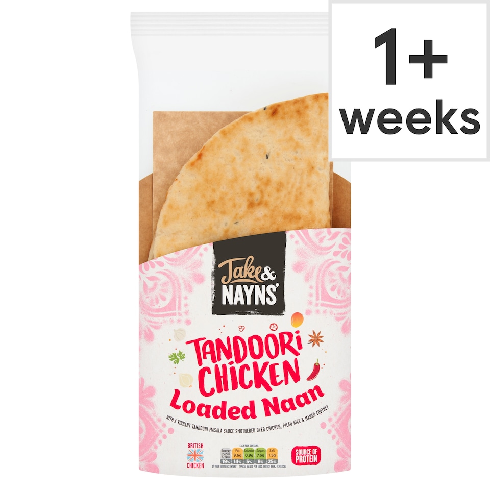 Jake & Nayns' Tandoori Chicken Loaded Naan 185g