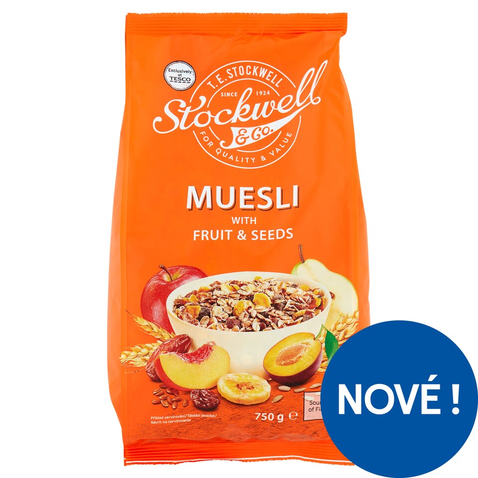 Stockwell & Co. Muesli with Fruit & Seeds 750g