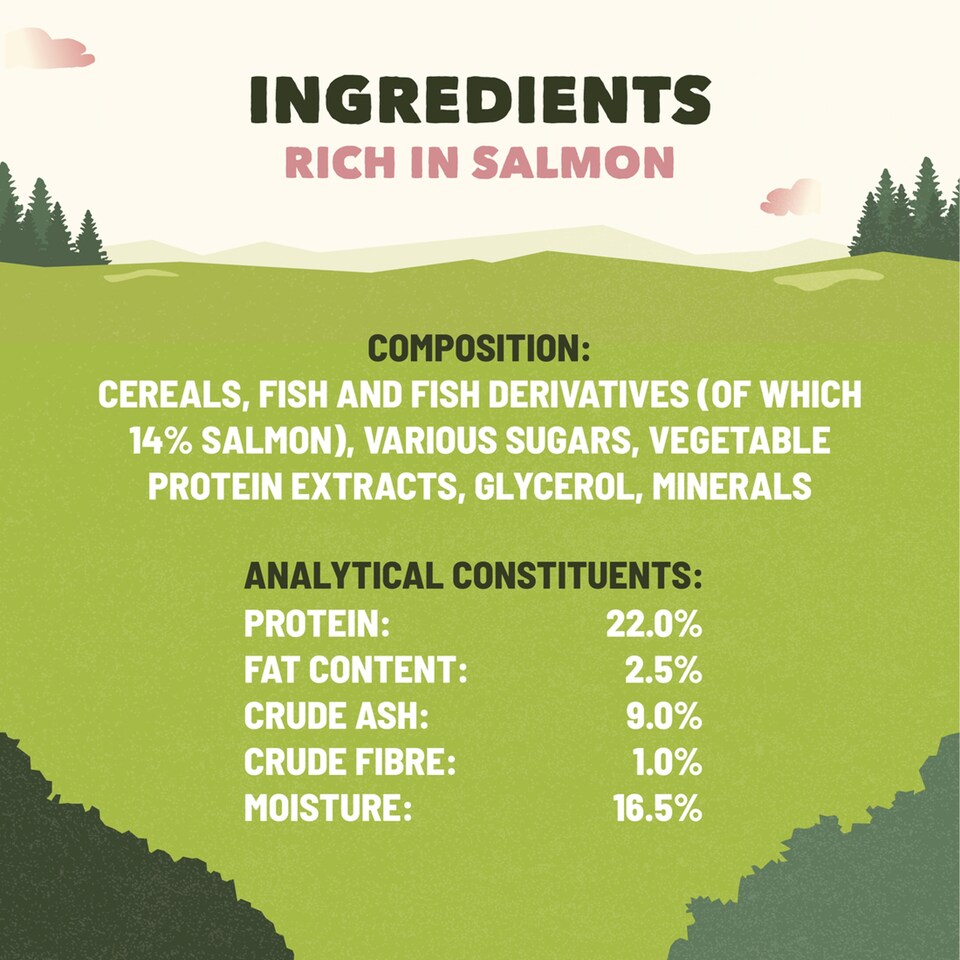 image 1 of Adventuros Salmon Training Dog Treats 115g
