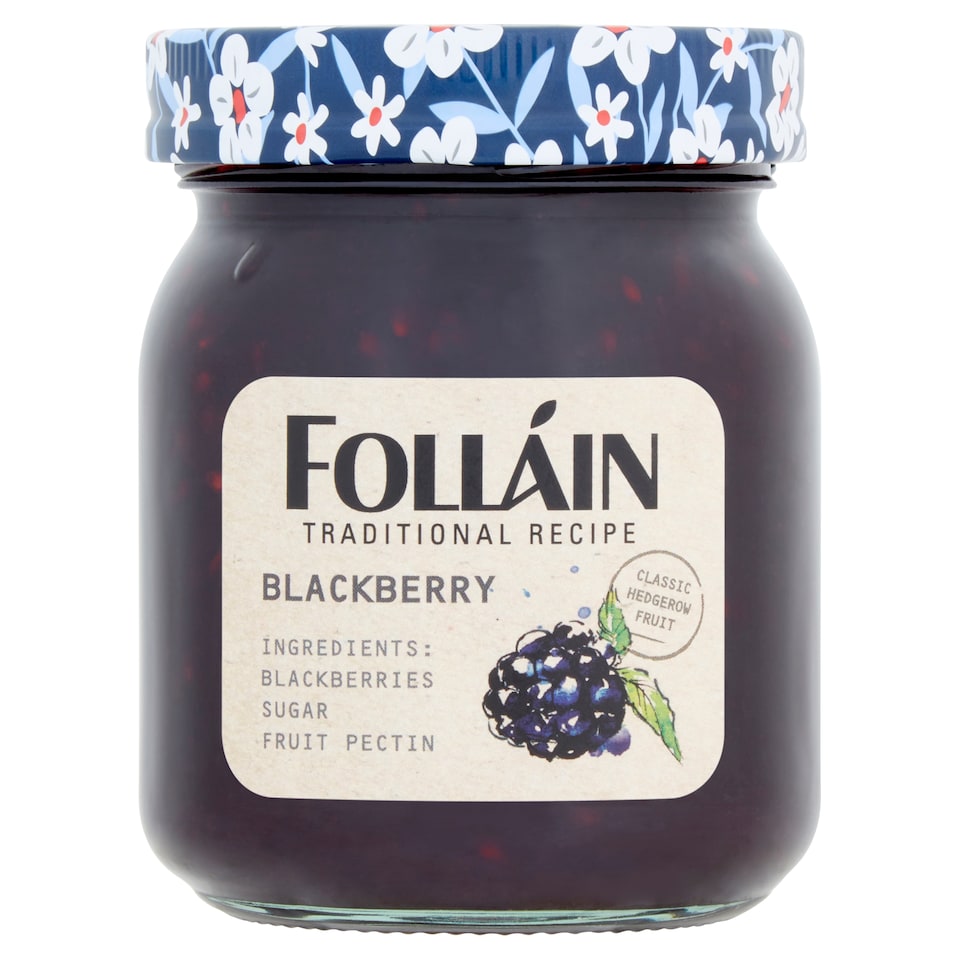 Follain Traditional Recipe Blackberry Jam 370G
