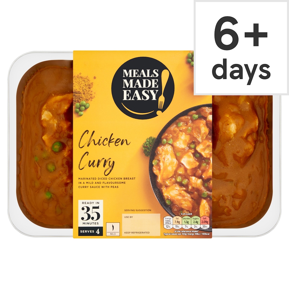 Tesco Meals Made Easy Chicken Curry 1Kg