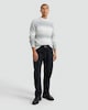 image 2 of F&F Knitted Ombre Pattern Jumper with Wool in Grey