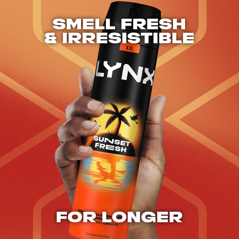 image 1 of Lynx Deodorant Bodyspray Sunset Fresh 250ml
