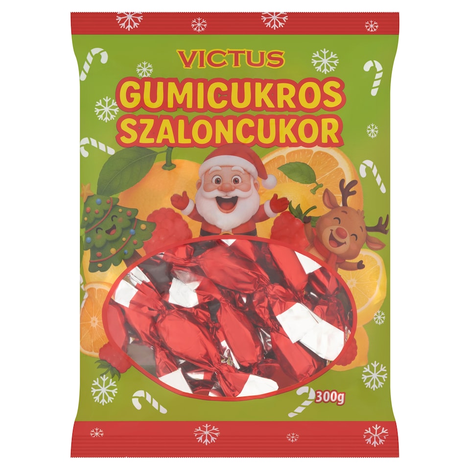 Victus Orange, Lemon, Raspberry Gummy Candy 300 g