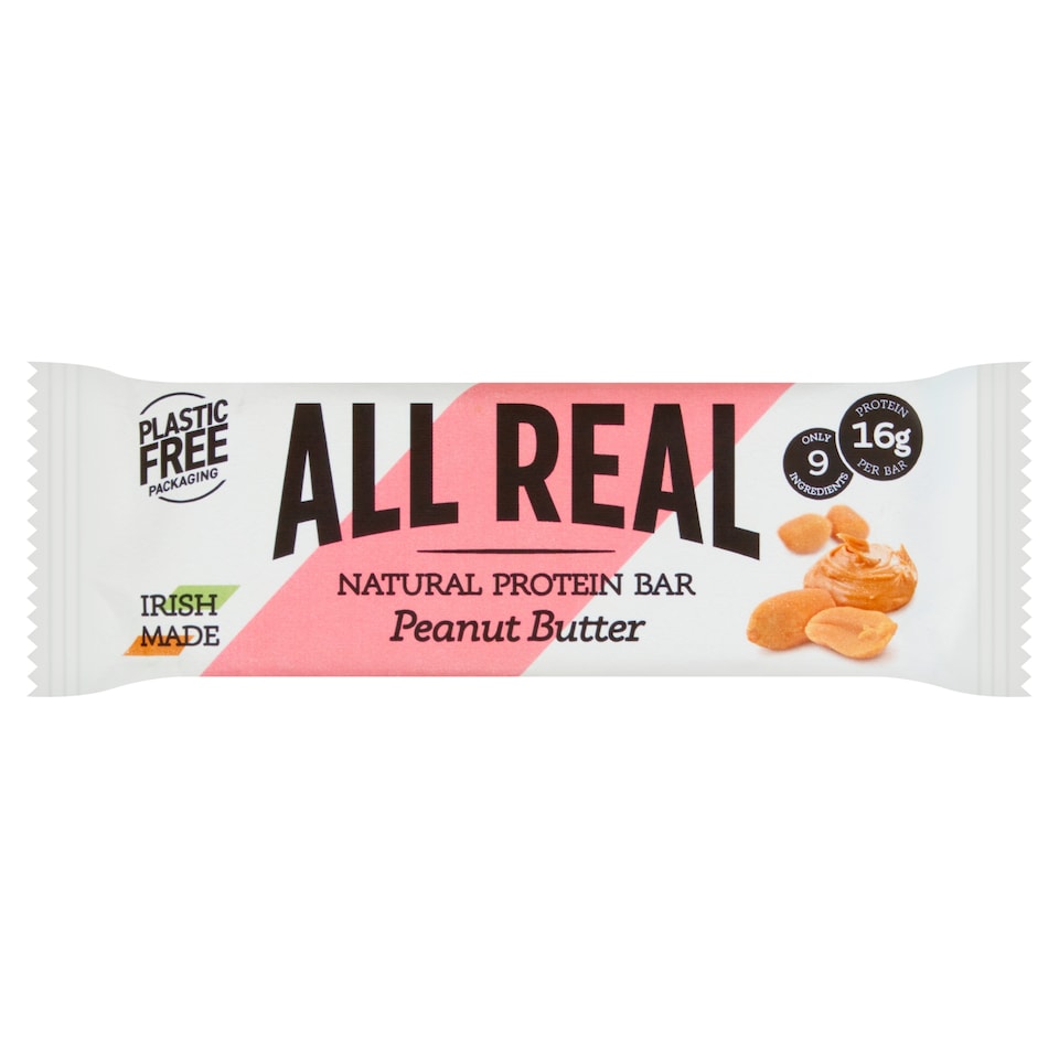 All Real Peanut Butter Natural Protein Bar 50g