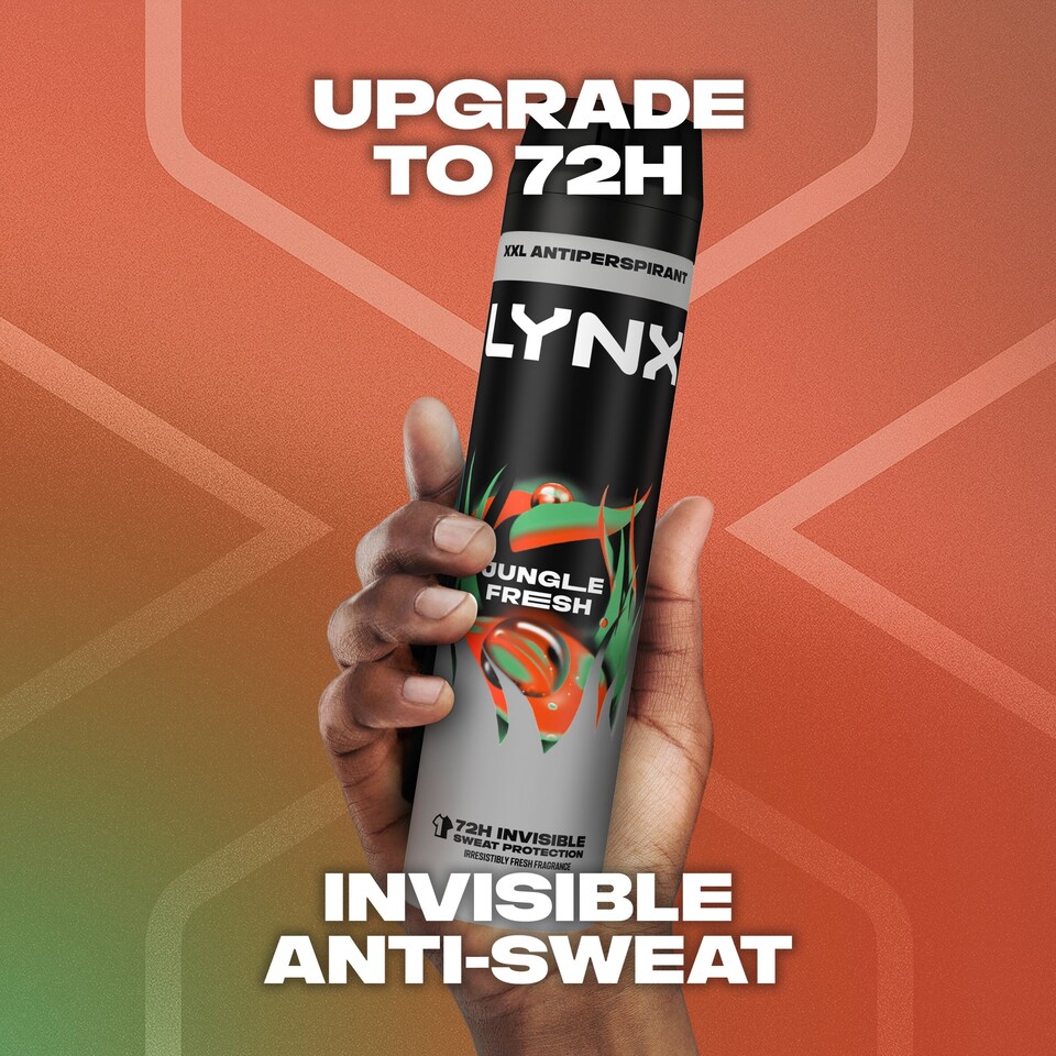 image 1 of Lynx Jungle Fresh 72h Antiperspirant Deodorant for Men 250ml