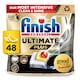 image 1 of Finish Ultimate Plus All In One 48 Dishwasher Tablets Lemon 585.6g 