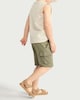 image 3 of F&F Boys Cotton Rich Cargo Shorts in Green
