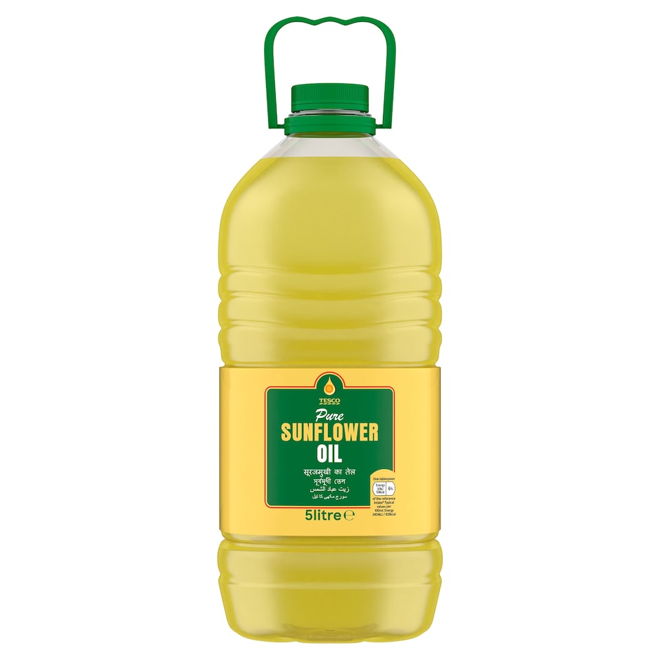 Tesco Pure Sunflower Oil 5 Litre