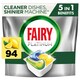 image 1 of Fairy Platinum All In One Lemon 94 Dishwasher Tablets 1401G