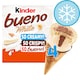 image 1 of Kinder Bueno White And Hazelnut Ice Cream Cone 4 X 90Ml