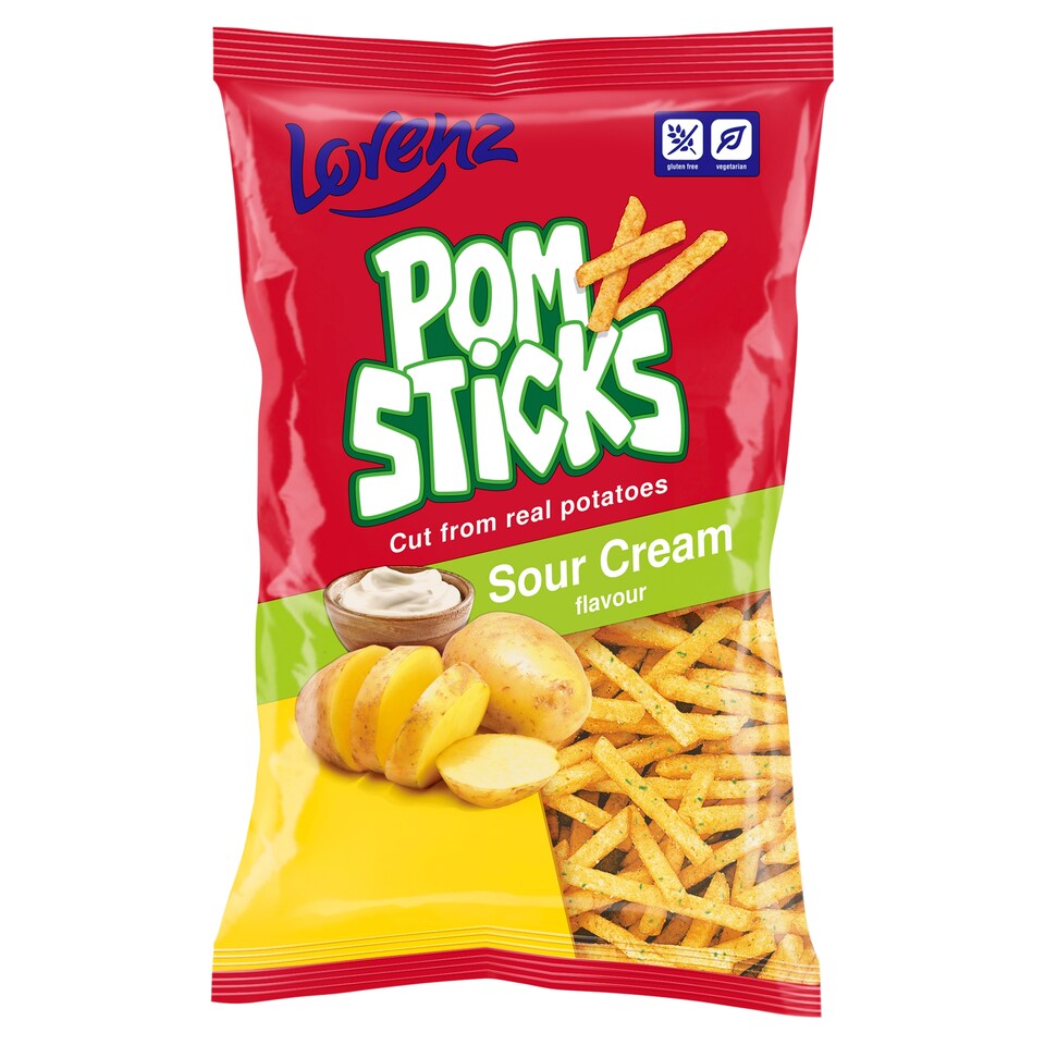 Lorenz Pom Sticks Sour Cream 85G