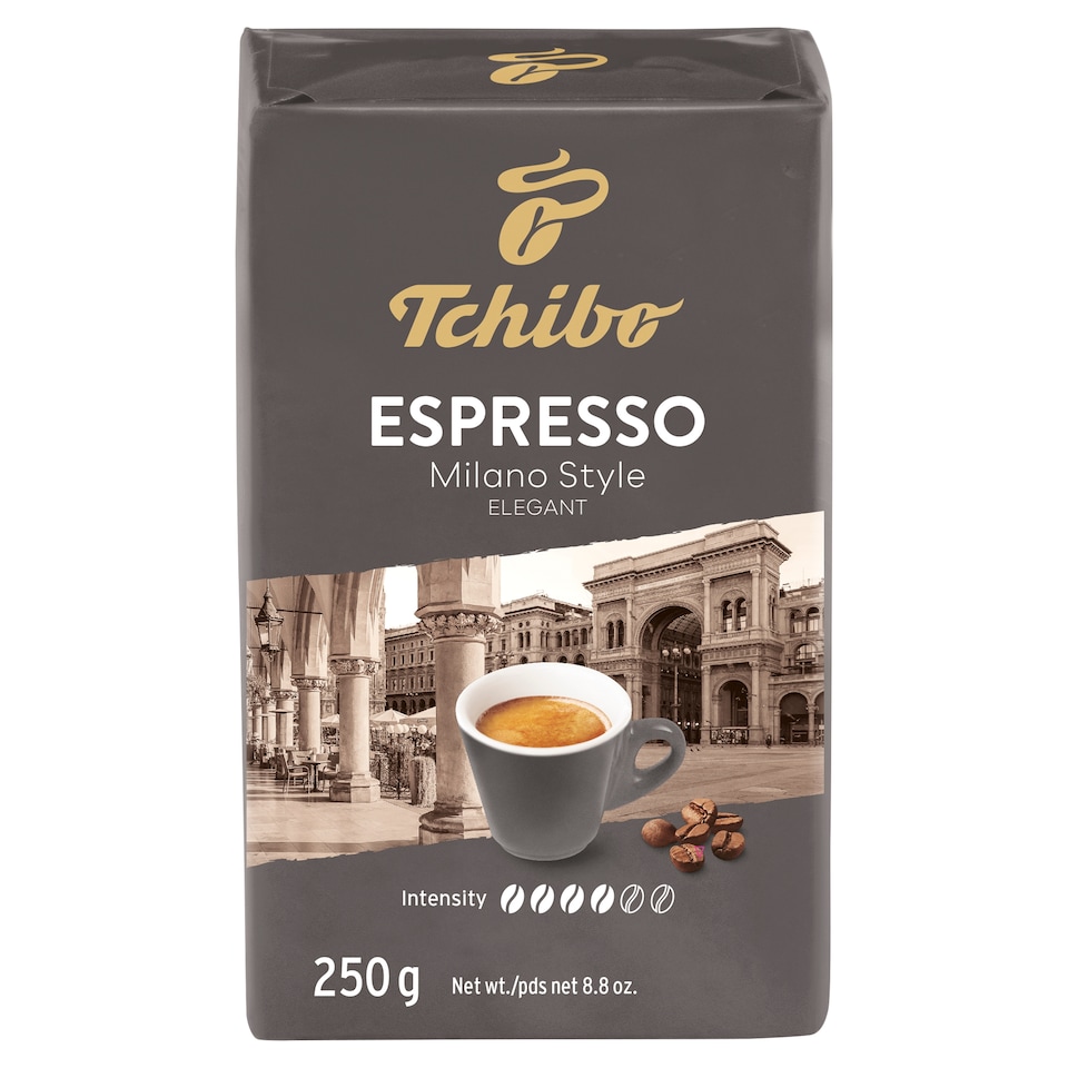 Tchibo Espresso Milano őrölt, pörkölt kávé 250 g 1. kép