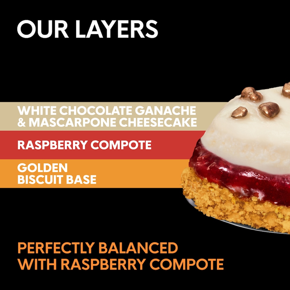 image 1 of Gu White Chocolate & Raspberry Cheesecake Dessert (2x80.5g)